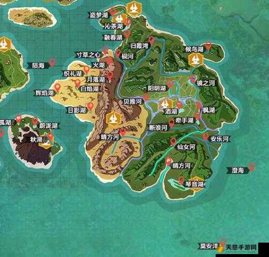 在创造与魔法中,如何找到魔法水池及其神秘水源的具体位置?